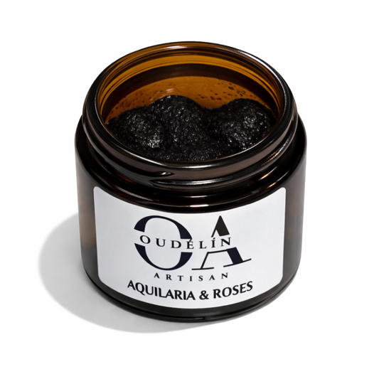 Premium Handmade Emirati Bukhoor - Aquilaria & Roses